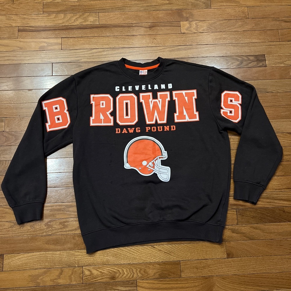 Vintage Cleveland Browns Crewneck Sweatshirt NFL Dawg Pound Mens XL Ultra Game